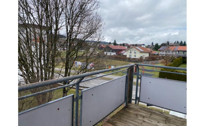 Aussicht vom Balkon