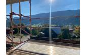 Blick aus dem Wohnbereich