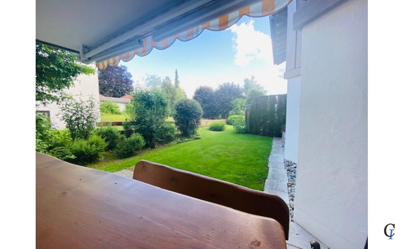 Blick EG von der Terrasse